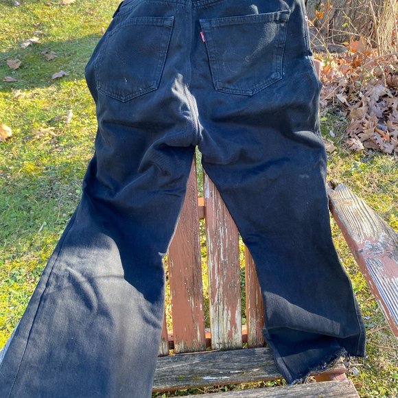 Re/Done Levis ankle length flair - Picture 6 of 6